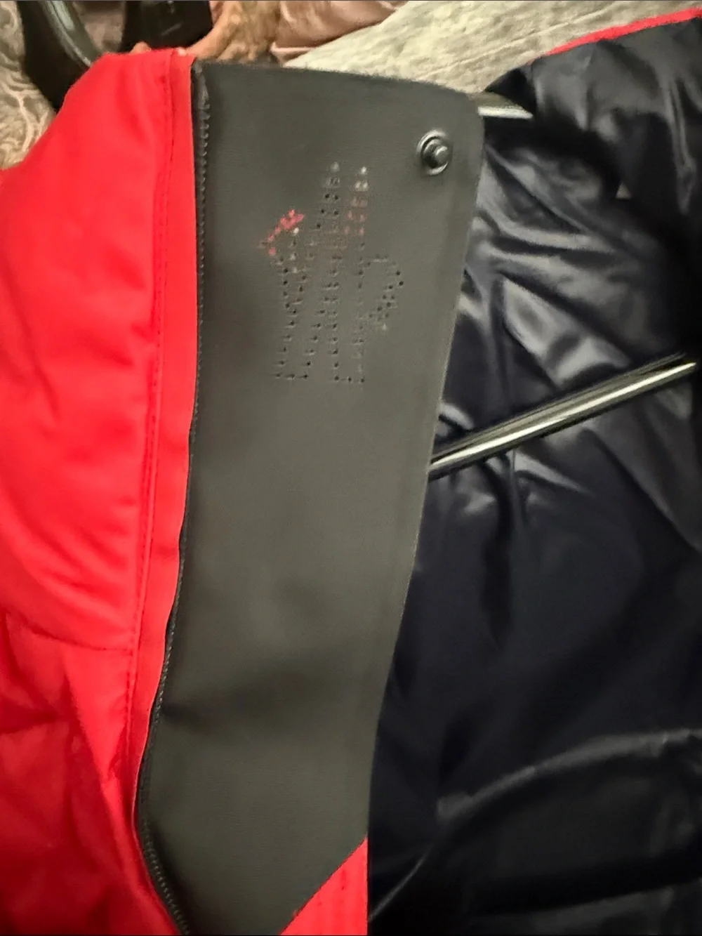 Moncler Red Puffer Jacket in Gift Box